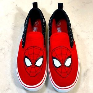 Spider-Man Target Vans Dupe Boys Shoes 13 Kids